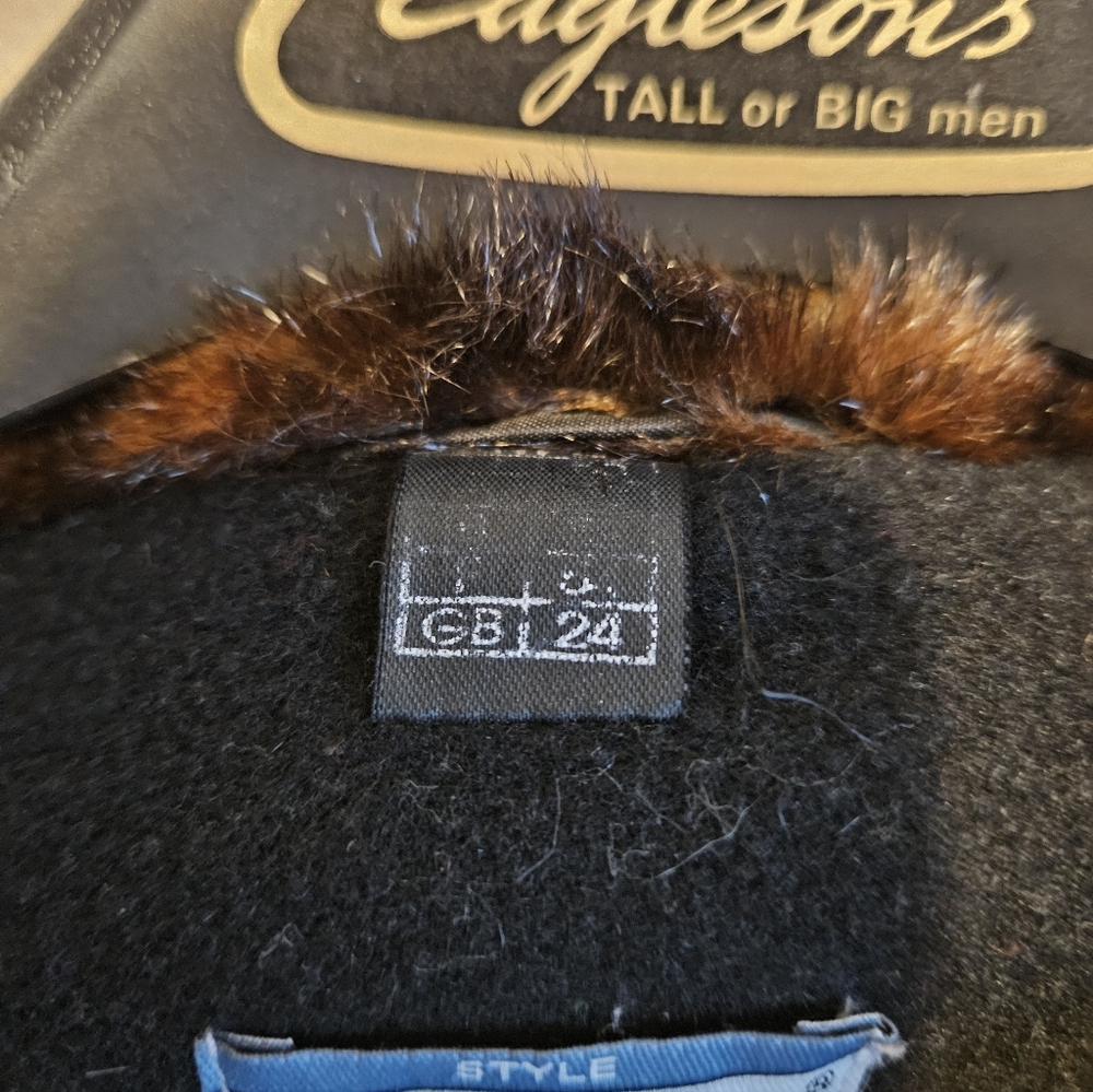 Vintage Bexleys Womens Wool Coat Faux Fur Trim. - Picture 5 of 16